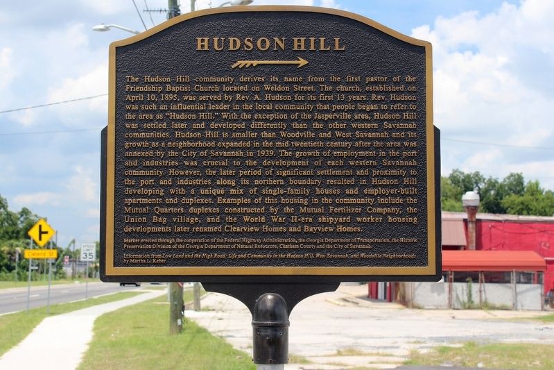 Hudson Hill Marker image. Click for full size.
