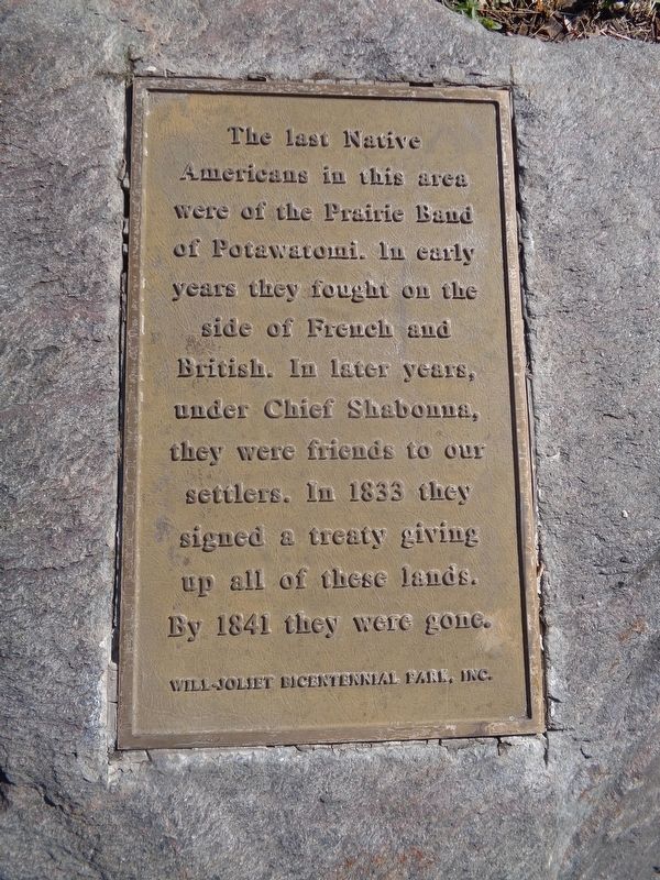 Prairie Band of Potawatomi Marker image. Click for full size.