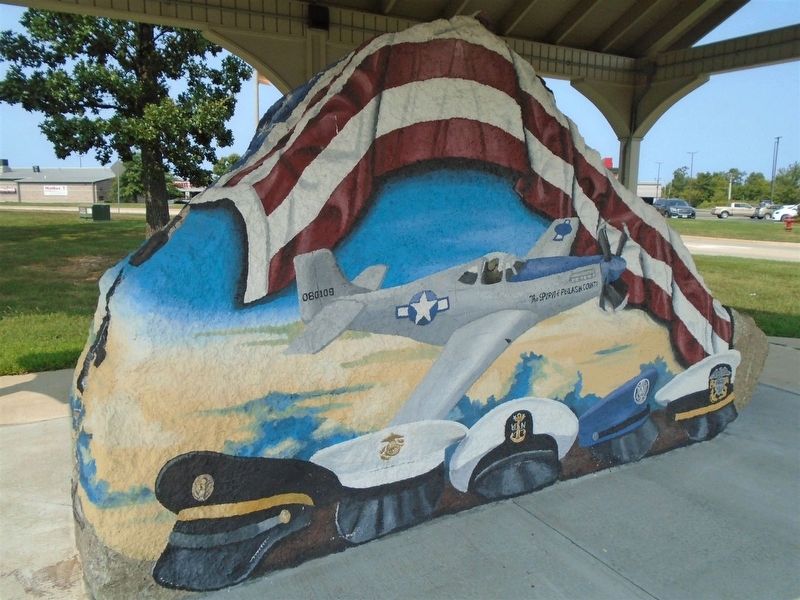 Pulaski County Freedom Rock image. Click for full size.