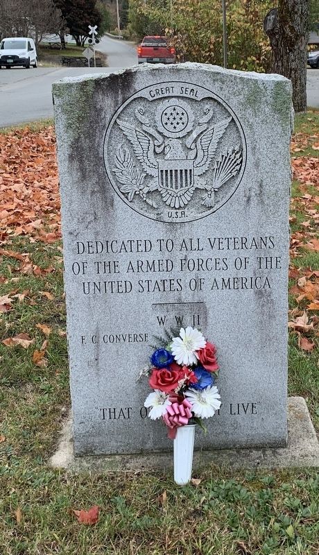 Passumpsic War Memorial. Click for full size. Passumpsic War Memorial image. Click for full size.