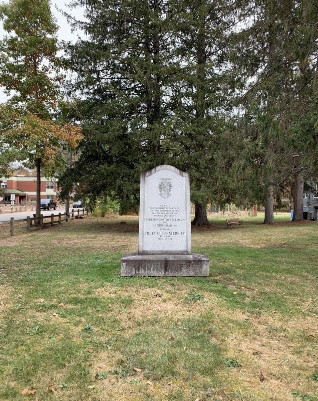 Theta Chi Fraternity Marker. Click for full size. Theta Chi Fraternity Marker image. Click for full size.