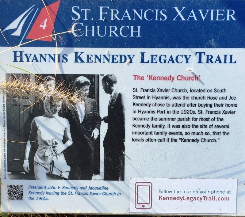 St. Francis Xavier Church Marker image. Click for full size.