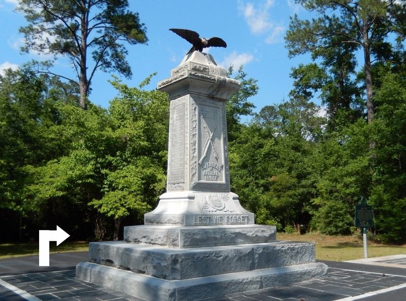 Natural Bridge Confederate Monument image. Click for full size.