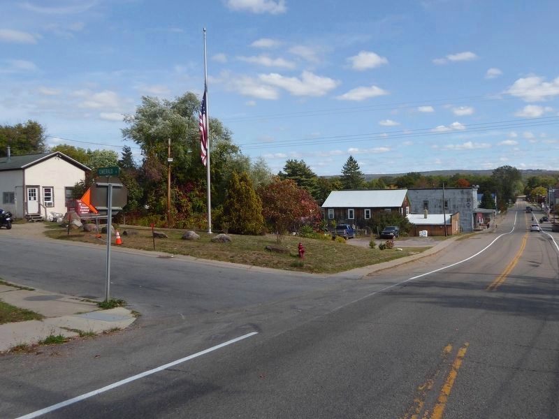 Town of Hume Honor Roll Marker image. Click for full size.