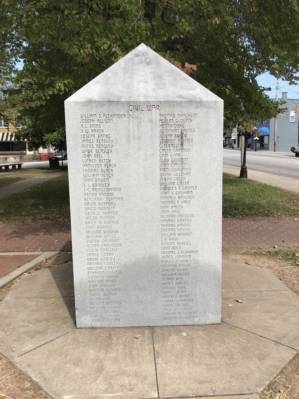 Smith County Veterans Memorial image. Click for full size.