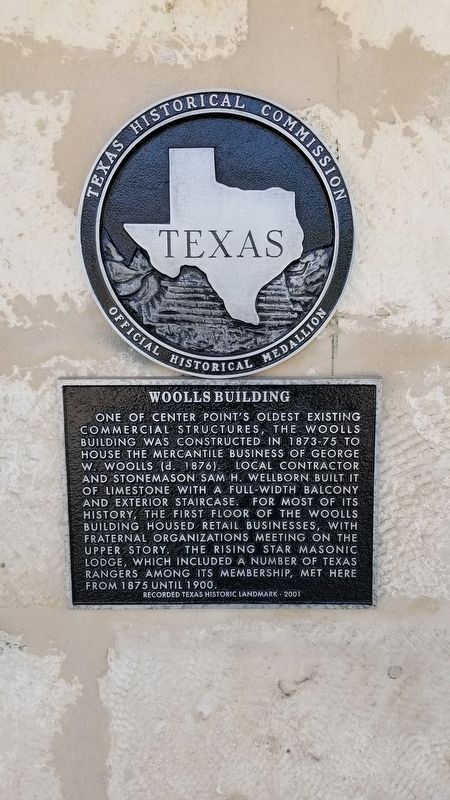Woolls Building Marker image. Click for full size.