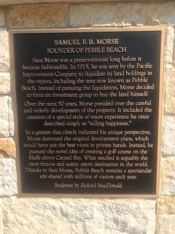 Sam Morse Marker. Click for full size. Sam Morse Marker image. Click for full size.