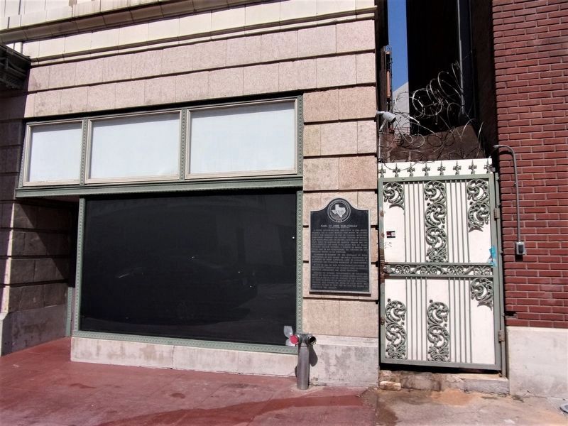 Karl St. John Hoblitzelle Marker image. Click for full size.