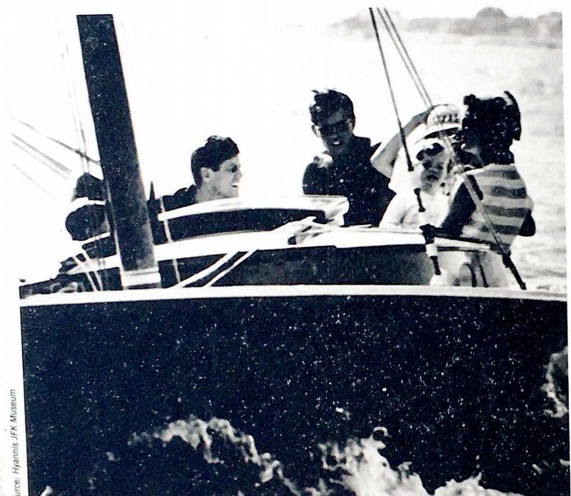 The Kennedy’s Sailing Near Hyannis Port image. Click for full size.