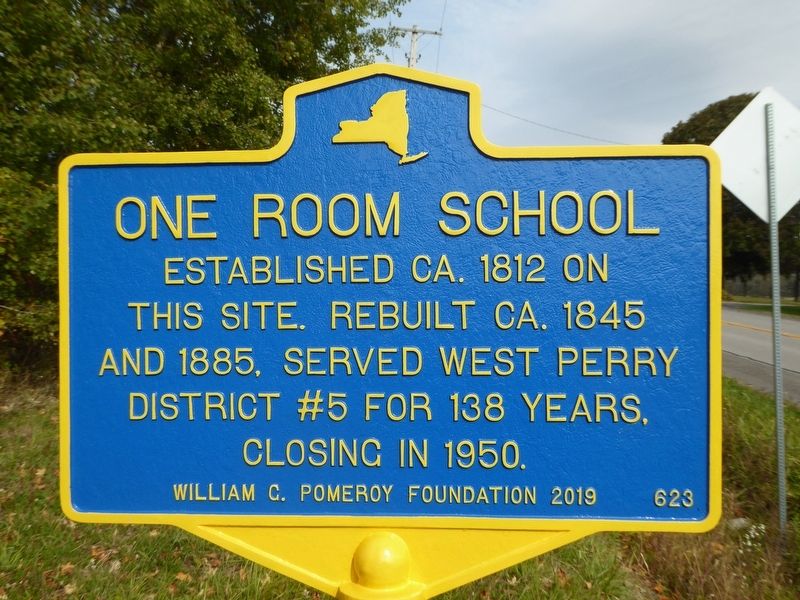 One Room School Marker image. Click for full size.