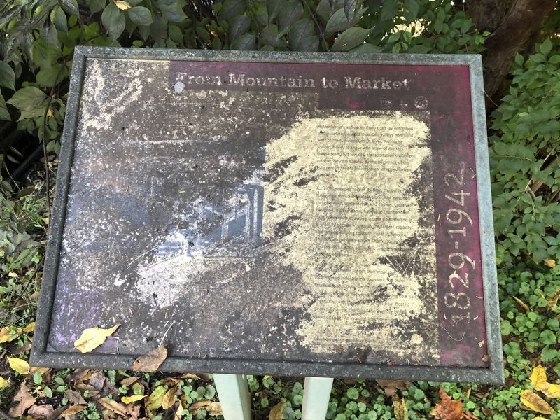 From Mountain to Market Marker image. Click for full size.