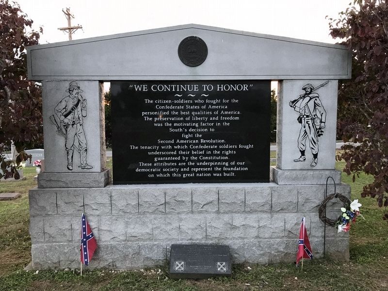 Cookeville Confederate Memorial image. Click for full size.