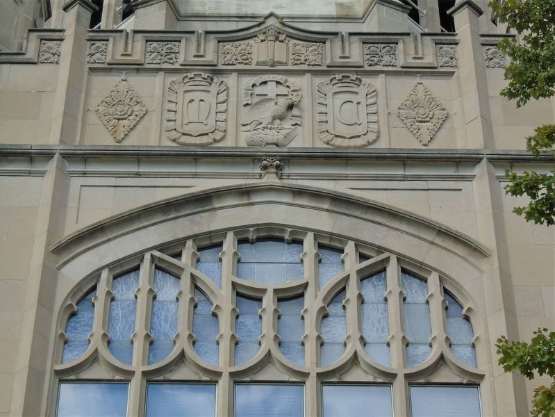 The Haas College Center Detail image. Click for full size.