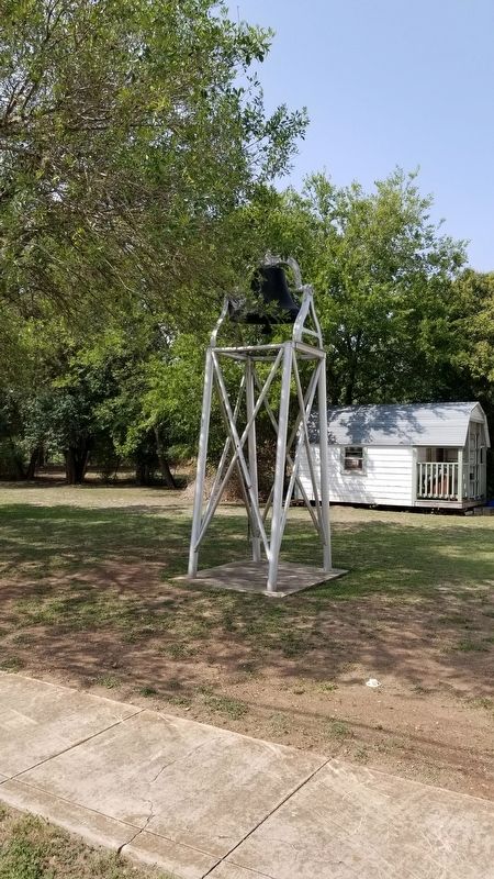 Kendalia Community Church Bell. Click for full size. Kendalia Community Church Bell image. Click for full size.