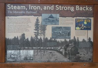 Steam, Iron, and Strong Backs Marker image. Click for full size.