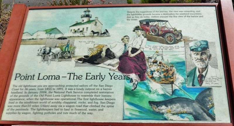 Point Loma - The Early Years Marker image. Click for full size.