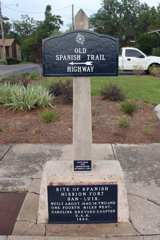 Old Spanish Trail Highway Marker. Click for full size. Old Spanish Trail Highway Marker image. Click for full size.