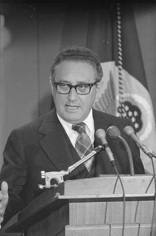 <i>Secretary of State, Henry Kissinger, half-length portrait...</i> image. Click for full size.
