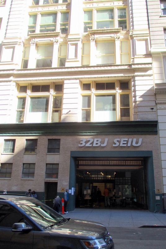 Current SEIU Local 32BJ headquarters image. Click for full size.