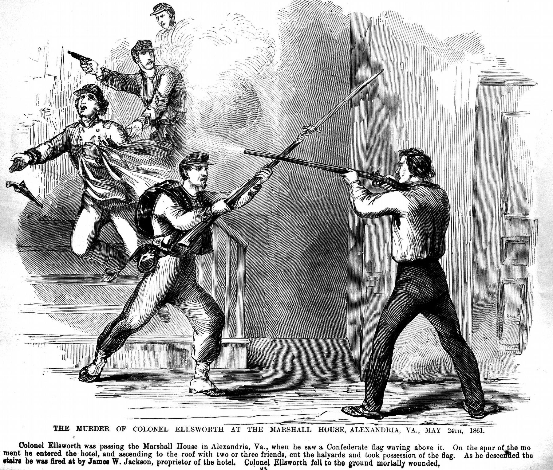 The Murder of Colonel Ellsworth image. Click for full size.