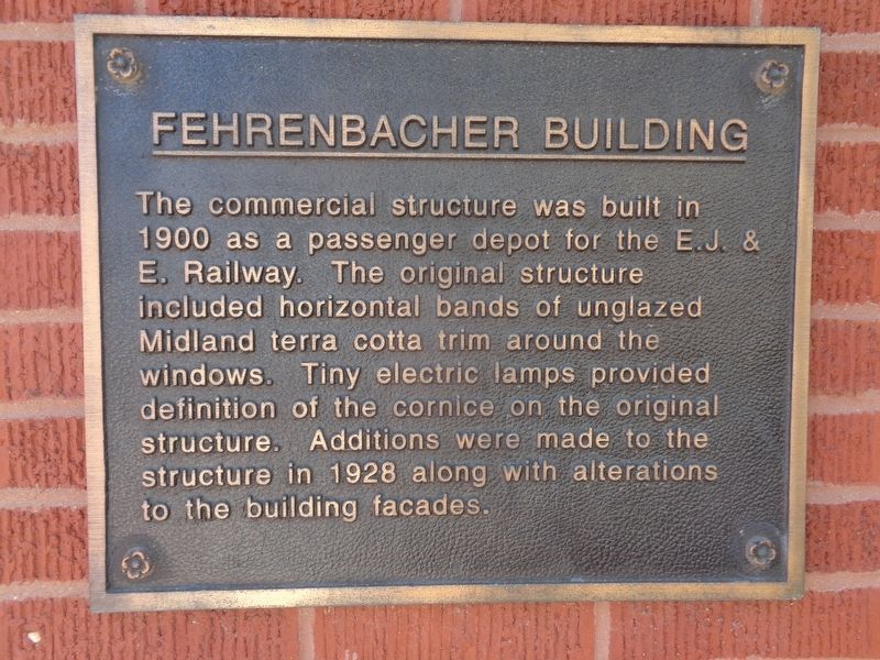 Fehrenbacher Building Marker image. Click for full size.