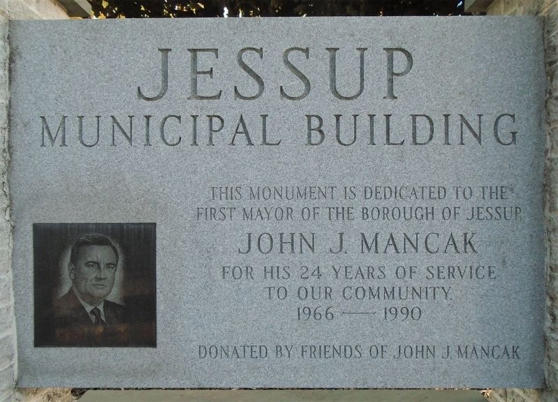 John J. Mancak Marker image. Click for full size.