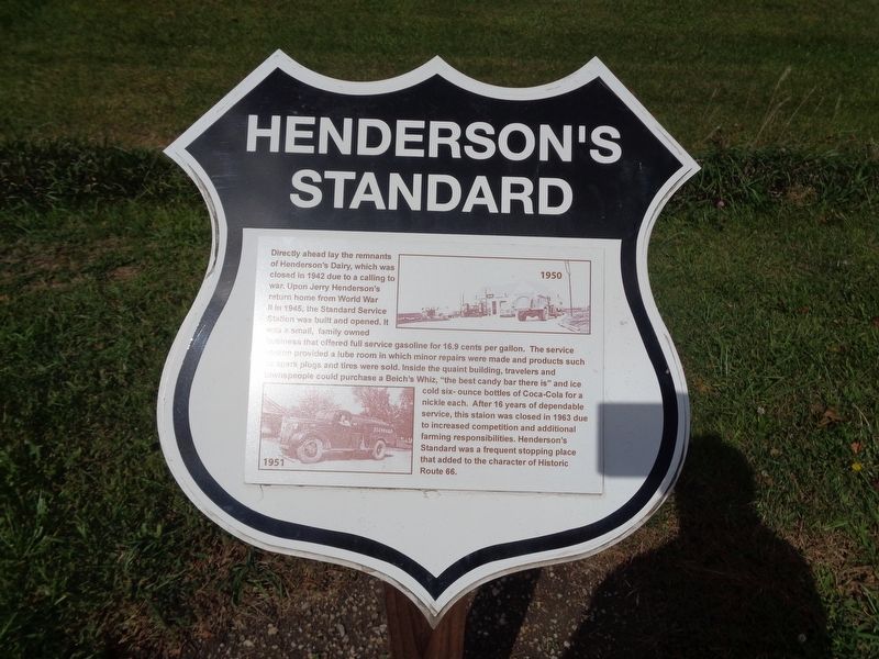Henderson's Standard Marker image. Click for full size.