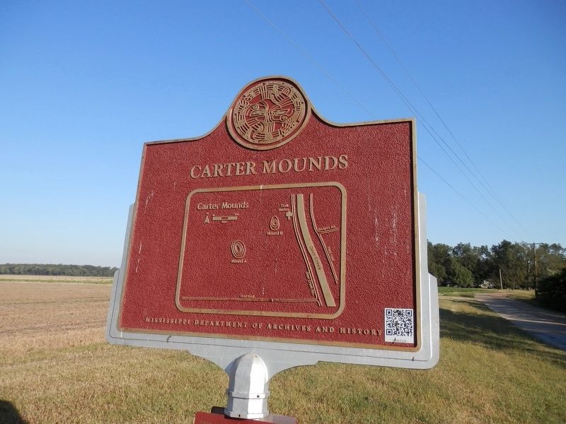Carter Mounds Marker image. Click for full size.