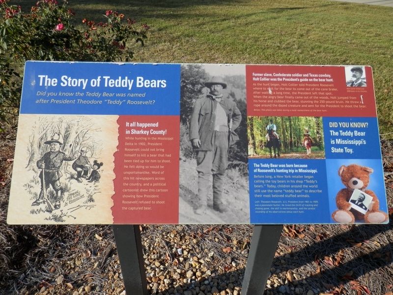 The Story of Teddy Bears Marker image. Click for full size.