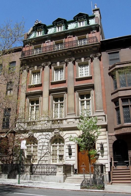 Originally, the James F.D. Lanier House, 123 East 35th Street image. Click for full size.