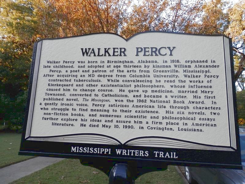Walker Percy Marker image. Click for full size.