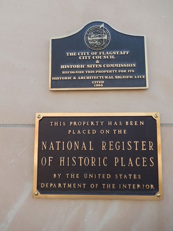 Federal Building / Flagstaff's Fifth Post Office Marker image. Click for full size.
