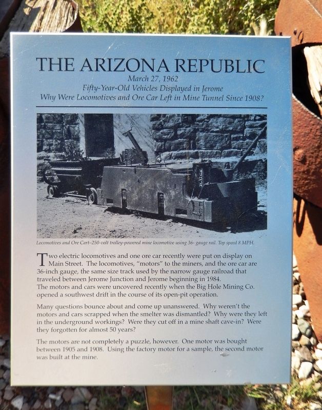 The Arizona Republic Marker image. Click for full size.