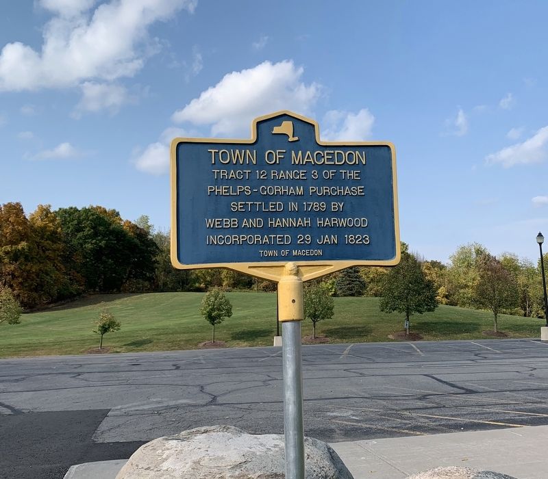 Town of Macedon Marker image. Click for full size.