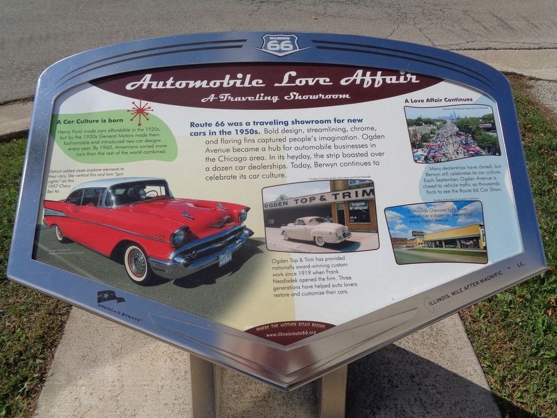Automobile Love Affair Marker image. Click for full size.