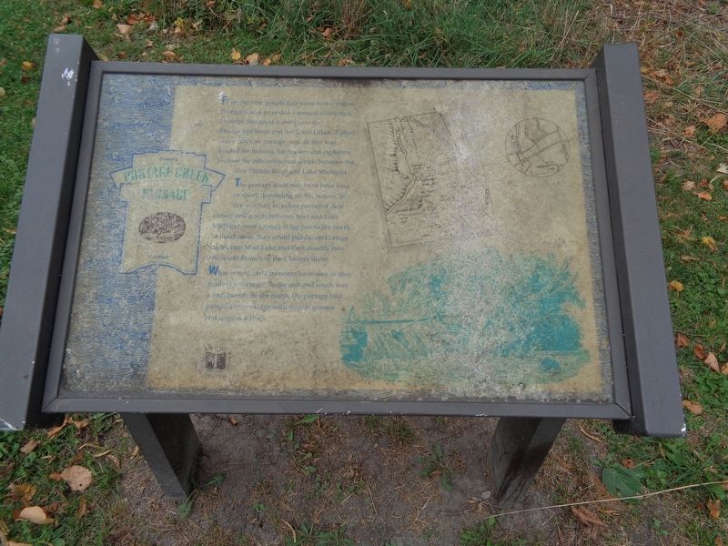 Portage Creek Passage Marker image. Click for full size.