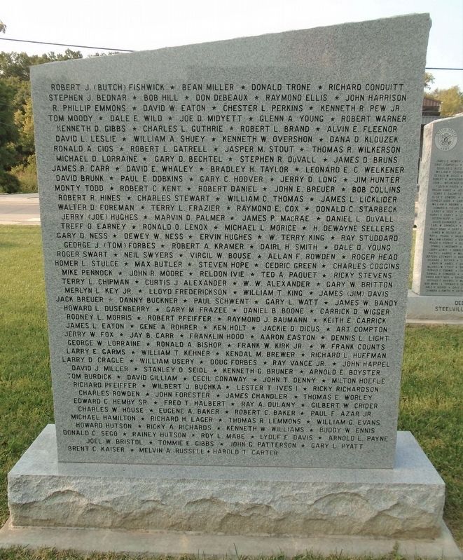 Crawford County Vietnam Era Veterans Honor Roll. Click for full size. Crawford County Vietnam Era Veterans Honor Roll image. Click for full size.