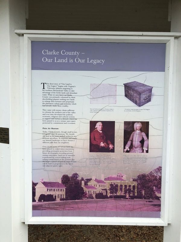 Clarke County Marker image. Click for full size.