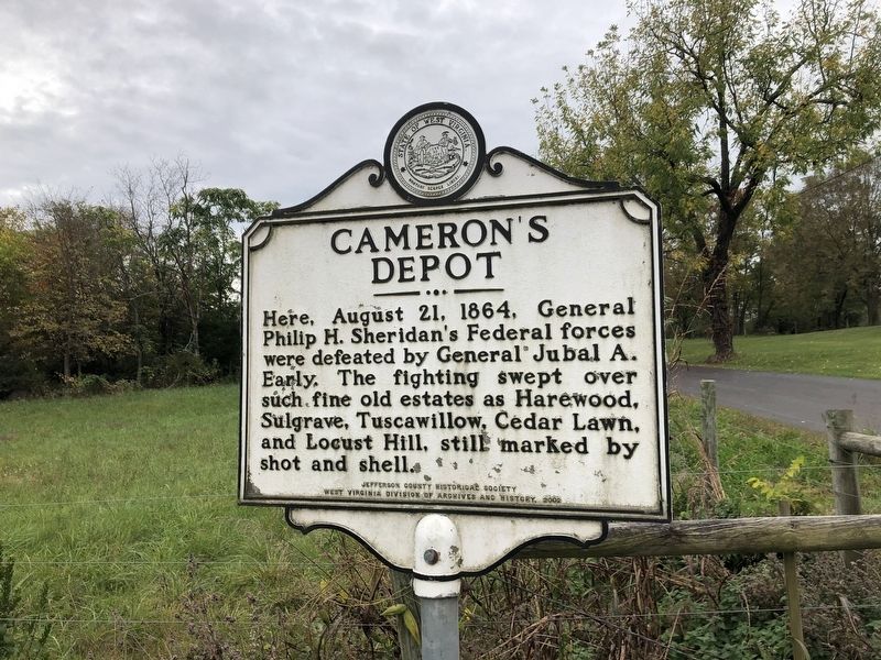 Cameron's Depot Marker image. Click for full size.
