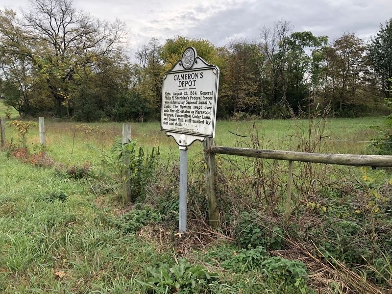 Cameron's Depot Marker image. Click for full size.