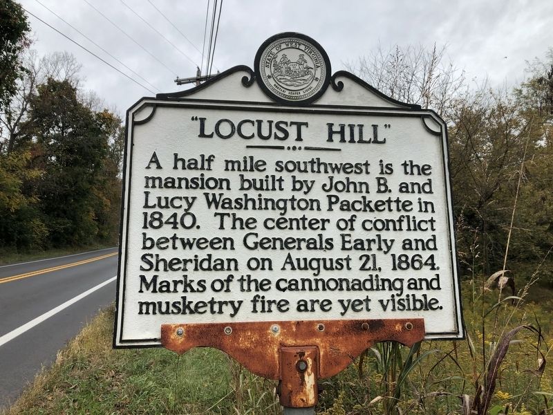 "Locust Hill" Marker image. Click for full size.