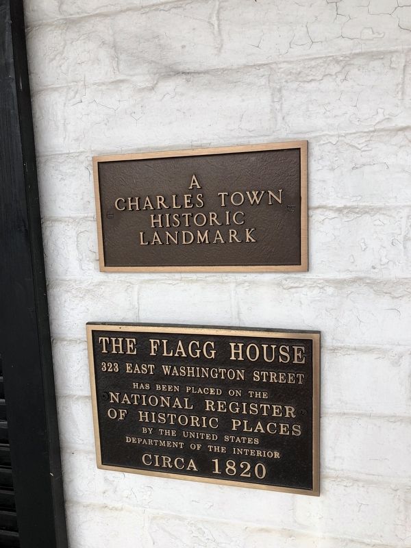 The Flagg House Marker image. Click for full size.