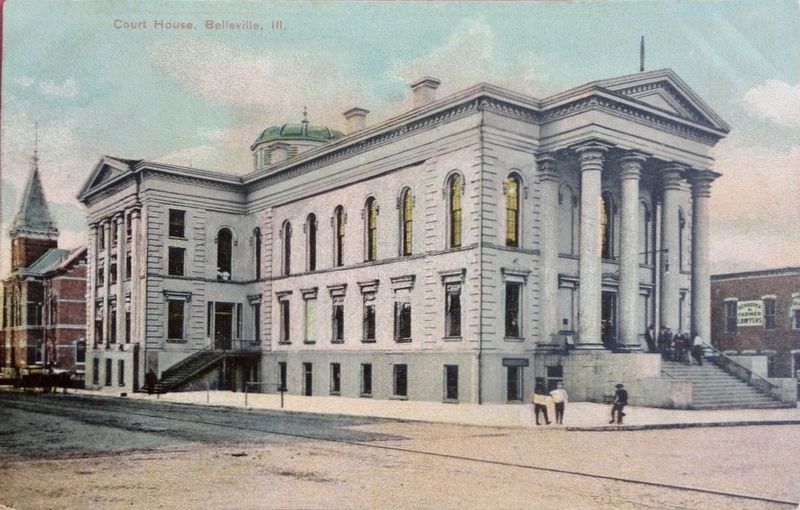 <i>Courthouse, Belleville, Ill.</i> image. Click for full size.