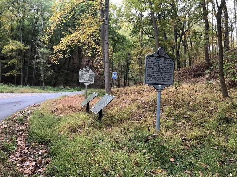 Pack Horse Ford Marker. Click for full size. Pack Horse Ford Marker image. Click for full size.