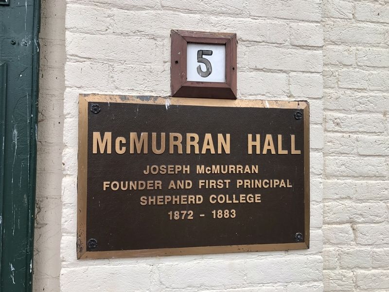 McMurran Hall Marker image. Click for full size.