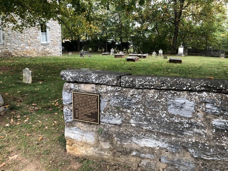 Old English / Episcopal Cemetery Marker image. Click for full size.