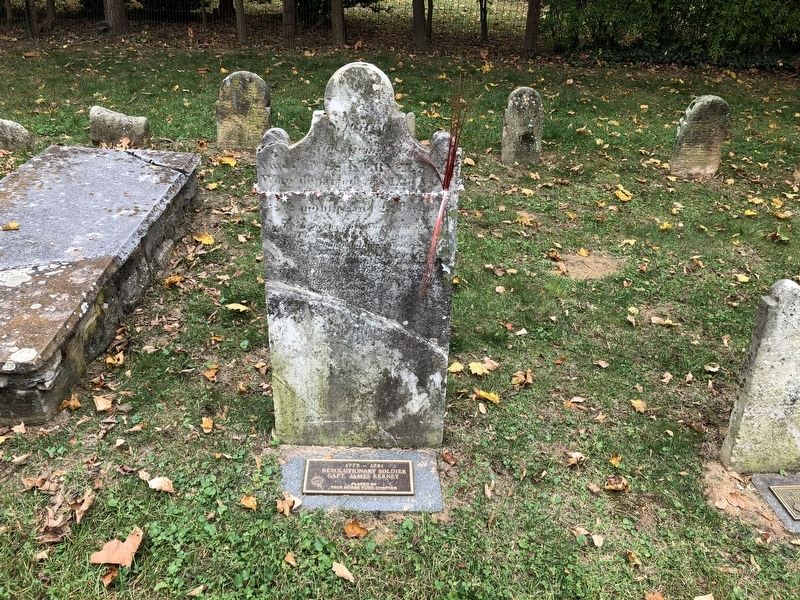 Capt. James Kerney Grave Site and Marker image. Click for full size.