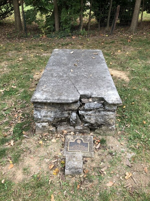 Daniel Bedinger Grave Site and Marker image. Click for full size.