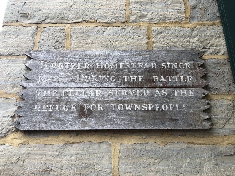 Kretzer Homestead Marker. Click for full size. Kretzer Homestead Marker image. Click for full size.