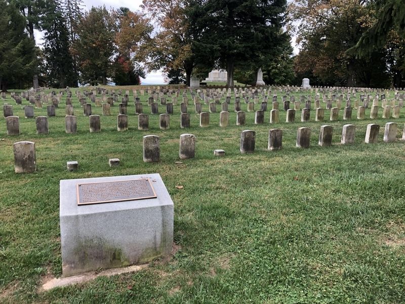 Unknown Union Soldiers of the Irish Brigade Marker image. Click for full size.